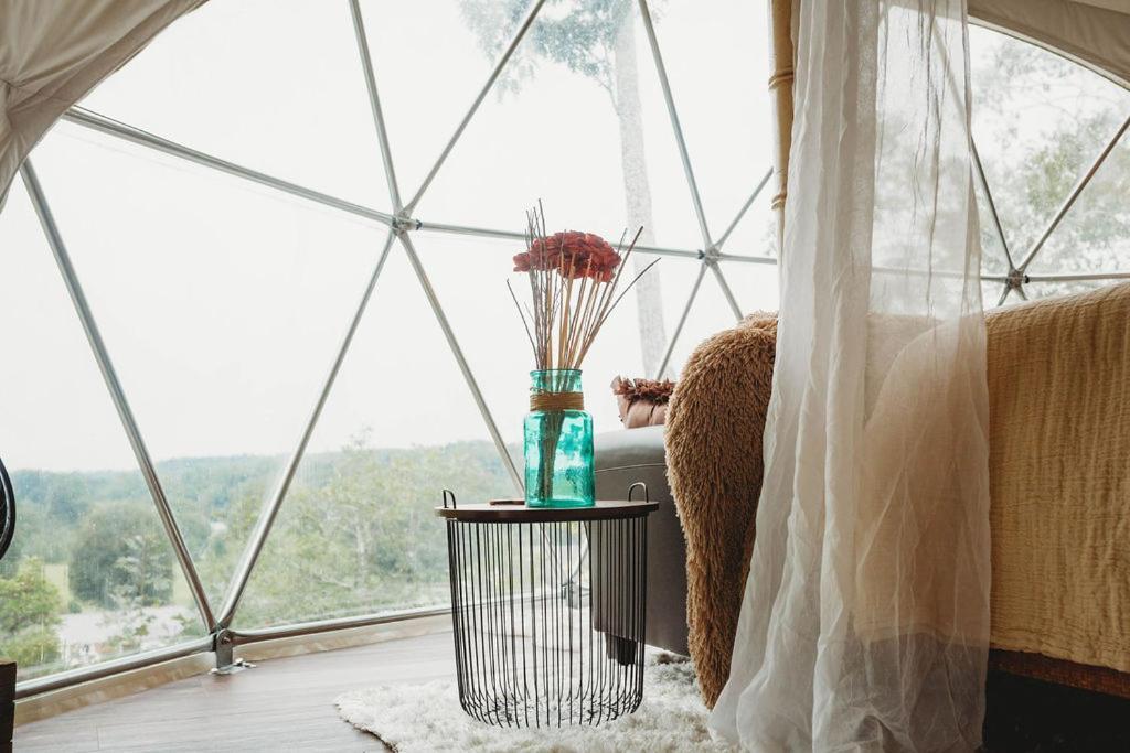 Waterfront Luxury Glamping Dome Hotel Rogersville Buitenkant foto