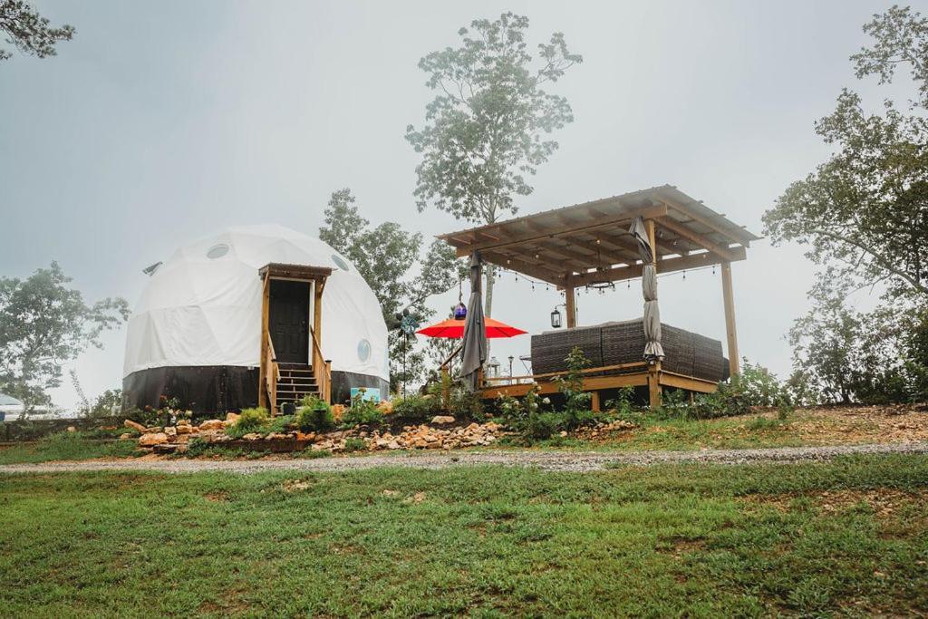 Waterfront Luxury Glamping Dome Hotel Rogersville Buitenkant foto