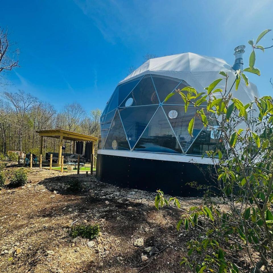 Waterfront Luxury Glamping Dome Hotel Rogersville Buitenkant foto