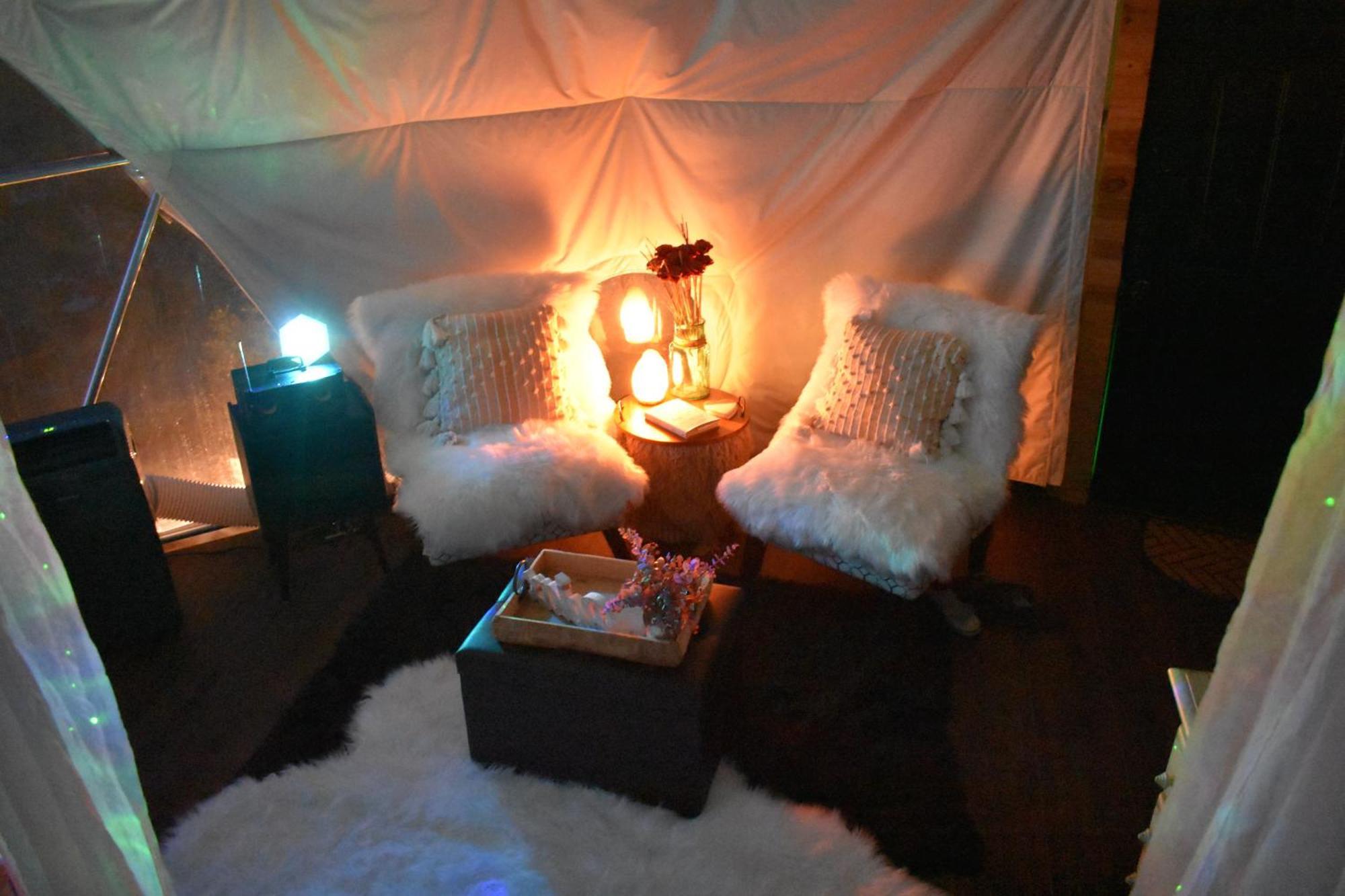 Waterfront Luxury Glamping Dome Hotel Rogersville Buitenkant foto